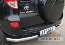 Защита заднего бампера на Toyota RAV 4 12-