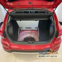 Пол в багажник для Kia Rio X и X-Line УСИЛЕННЫЙ, с подъемным люком без органайзера-3