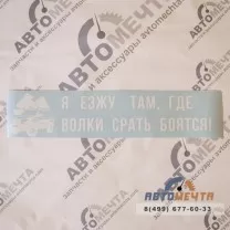 Виниловая наклейка на автомобиль 
