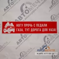 Виниловая наклейка на авто 