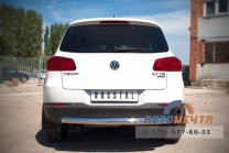Защита заднего бампера для Volkswagen Tiguan
