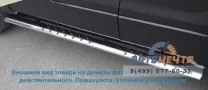Пороги труба на Volkswagen Touareg 2010-