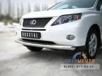 Защита переднего бампера на Lexus RX