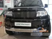 Защита переднего бампера НПС 76/63 УАЗ Патриот 08-18гг