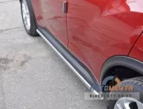 Пороги для Nissan Juke труба