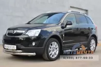 Пороги для Opel Antara из стали AISI-304