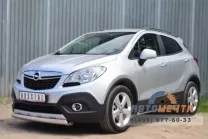 Пороги для Opel Mokka, нерж