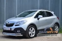 Пороги для Opel Mokka из нержавейки