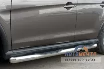 Пороги на Peugeot, нерж Автомечта