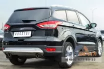 Защита заднего бампера для Ford Kuga 2013