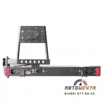 Задний силовой бампер УАЗ Хантер (Трофи без площадки лебедки, с левой калиткой, Стандарт или Лифт +65)