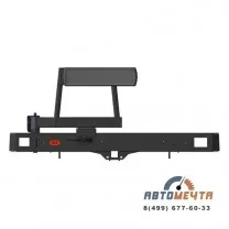 Задний силовой бампер УАЗ Хантер (Туризм с левой калиткой и кронштейном под фаркоп-квадрат 50*50) Задний силовой бампер УАЗ Хантер (Туризм с левой калиткой и кронштейном под фаркоп-квадрат 50*50)