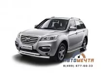 Защита переднего бампера двойная 63/51 мм (ППК) LIFAN X60 2012-	
