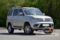 Защита переднего бампера НПС 63 мм 