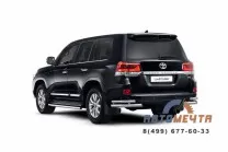 Защита порогов окантовка 51 мм TOYOTA LAND CRUISER 200 2016-	