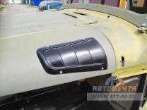 Накладки капота (жабры) УАЗ 469 / Хантер (АБС-пластик 2 шт)-1