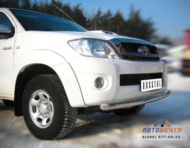 Защита переднего бампера для Toyota Hilux